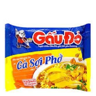 Thùng 30 gói mì Gấu đỏ (giao ngẫu nhiên các vị)