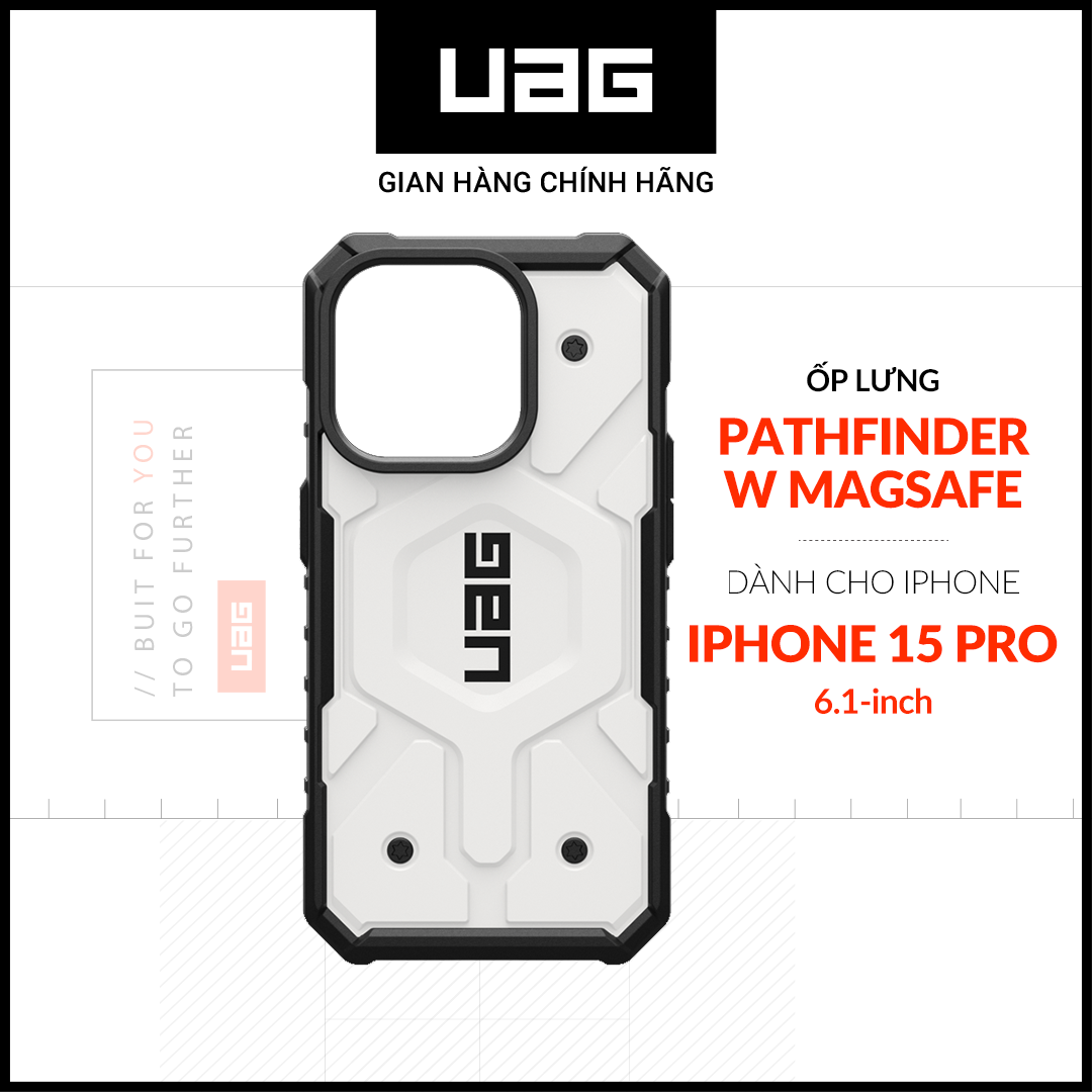 UAG Pathfinder shockproof case cover MagSafe charging for iPhone 15 Pro [6.1 inch]