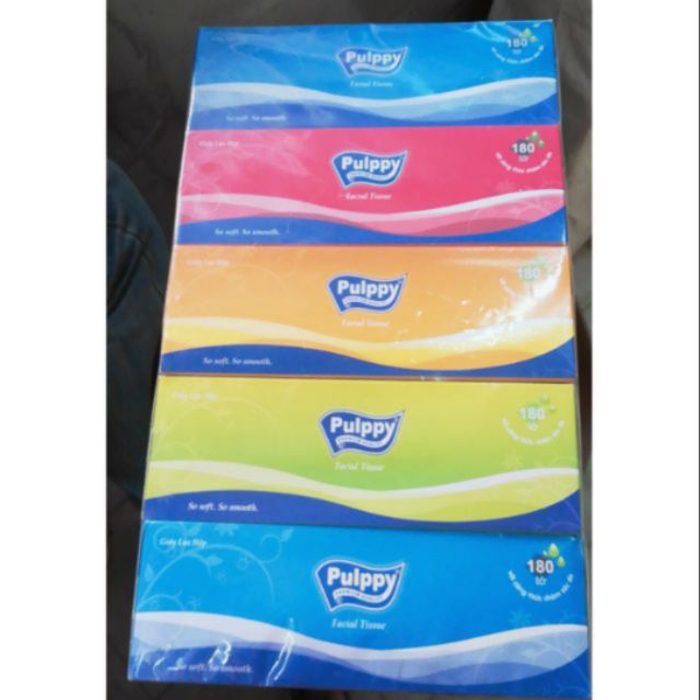 COMBO 5 HỘP KHĂN GIẤY PULPPY QTP004