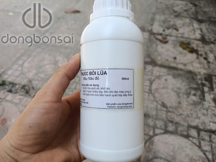 Bôi lũa bonsai màu nâu đỏ 500ml