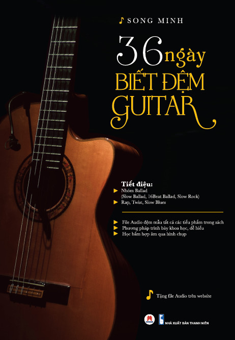 Sách - 36 ngày biết đệm guitar - - newshop