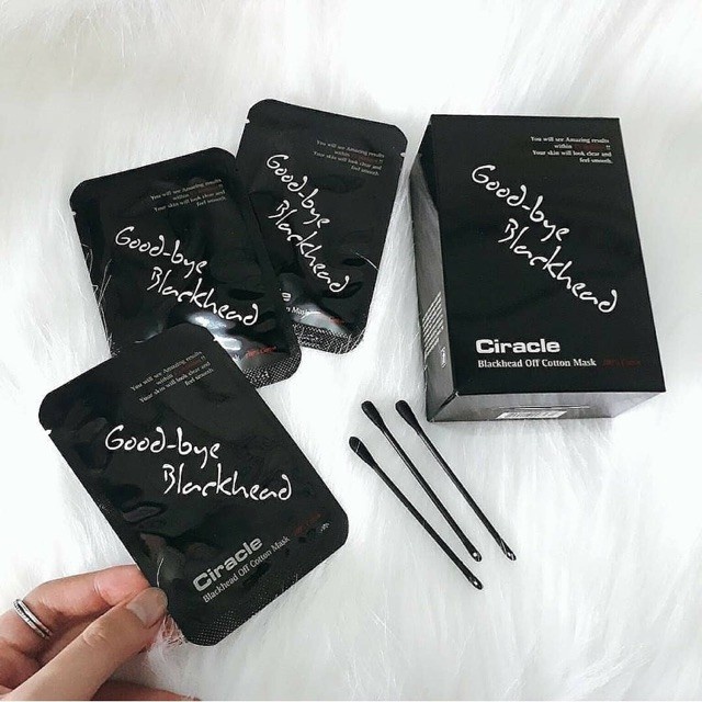 Mặt nạ đẩy mụn đầu đen goodbye blackhead ciracle (1 miếng)