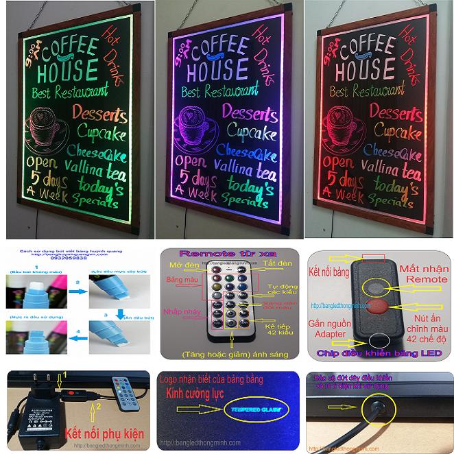 BẢNG HUỲNH QUANG 50X70CM