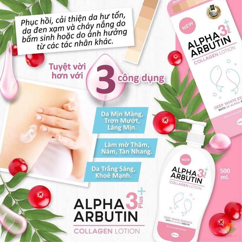 [HCM]Kem tắm Alpha Arbutin 3+ Plus collągen Bath Cream