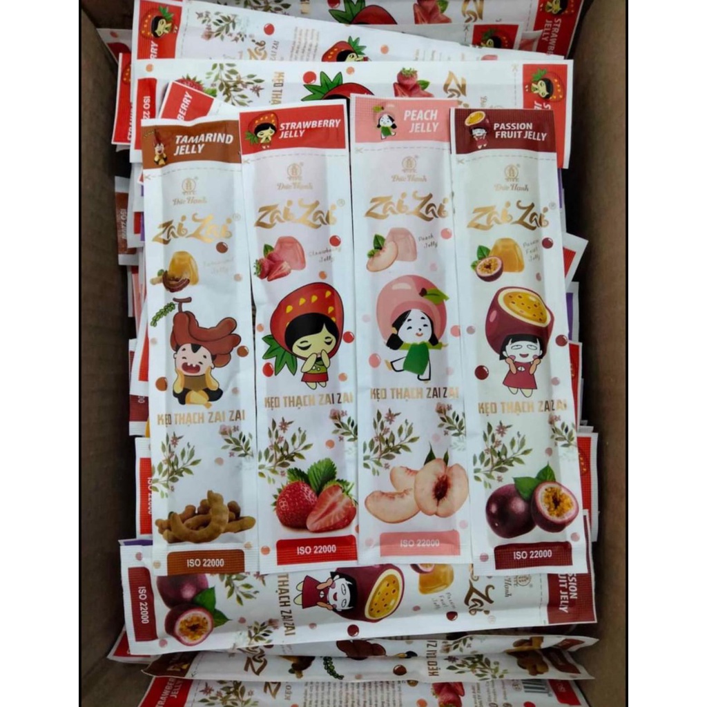 [Thạch zai zai Đức Hạnh 1k/ cái] Kẹo thạch Zaizai Đức Hạnh hít hót
