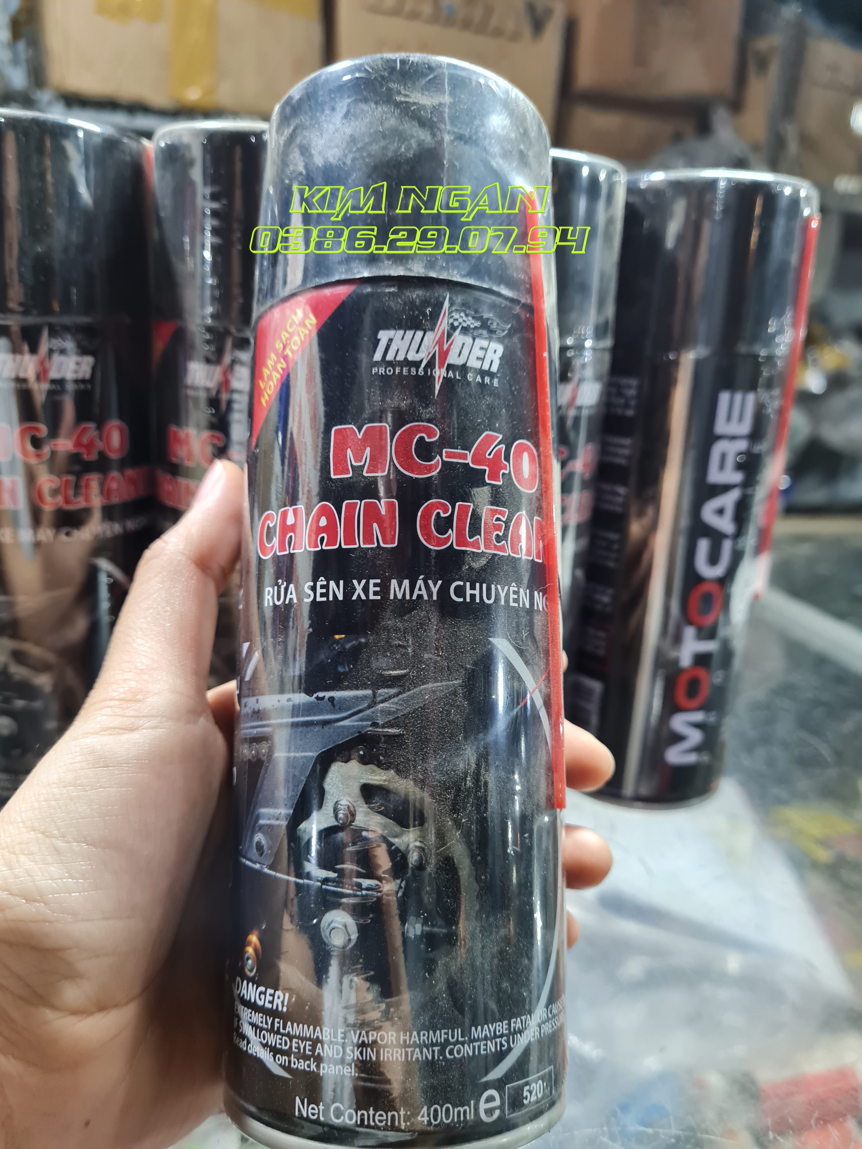 [HCM]Chai xịt rửa sên chuyên dụng Thunder MC-40