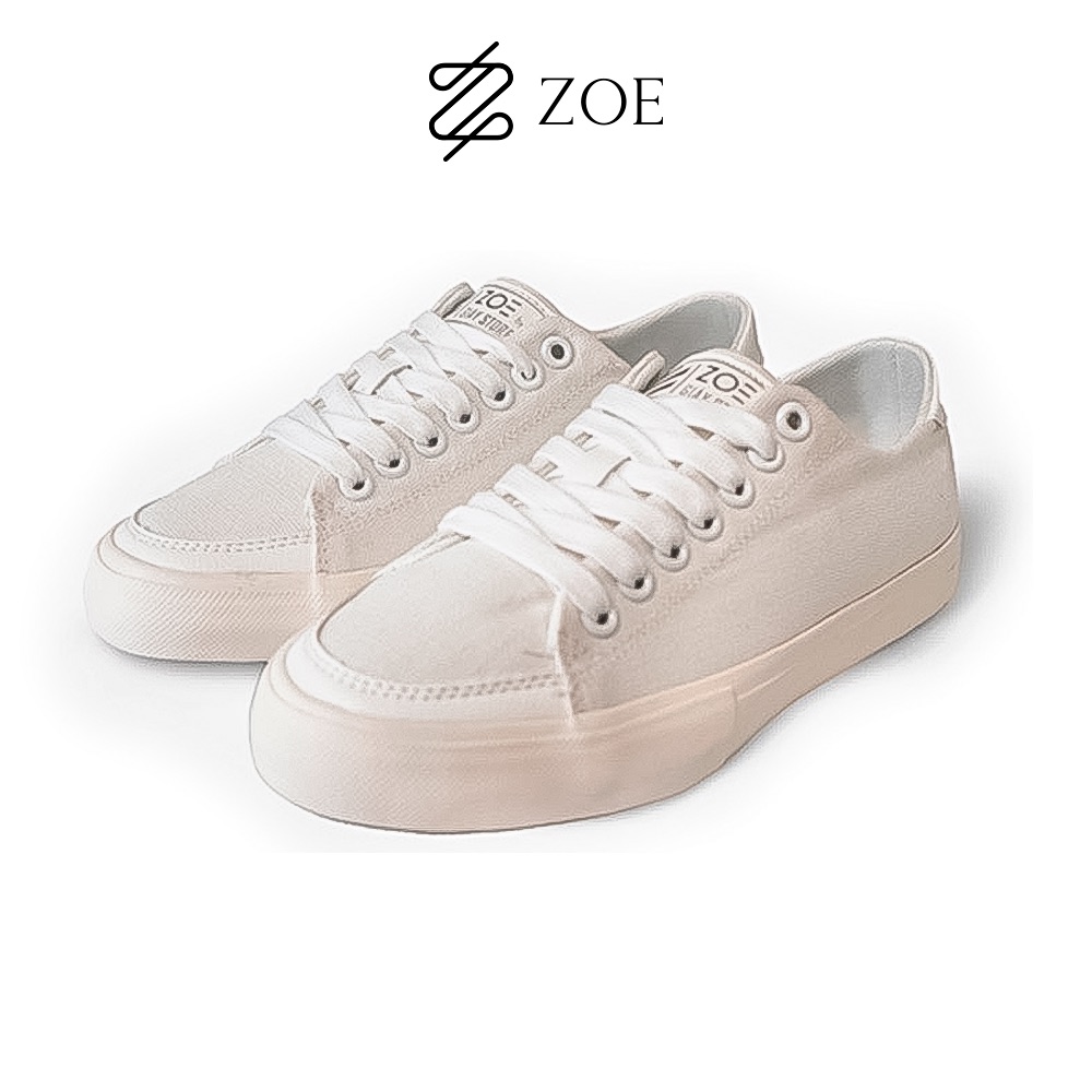 Giày Sneaker Trắng Chang'e ZOE (Giày Thể Thao Trắng - SK006) | Zoe Official