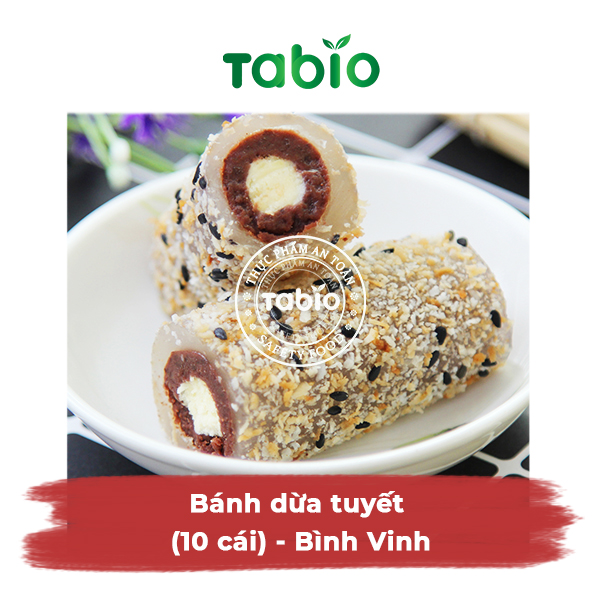 HCM - Bánh dừa tuyết (10 cái) - Bình Vinh - TABIO