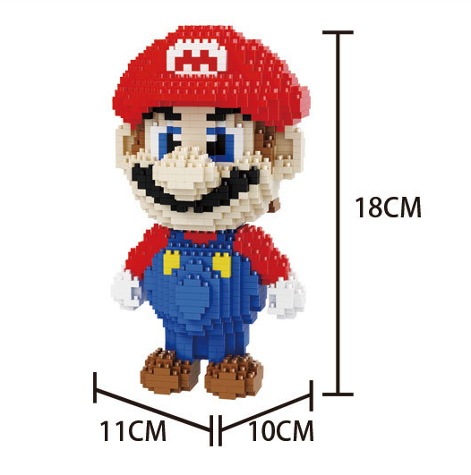 Đồ Chơi Nanoblock Super Mario - Cao 18 cm