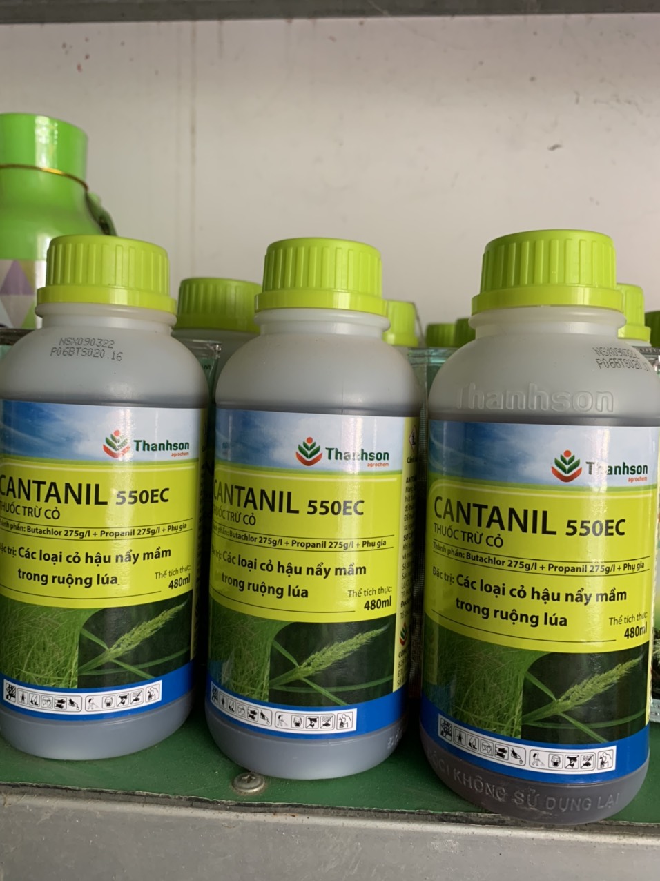 Thuốc trừ cỏ CANTANIL 550EC 480mL