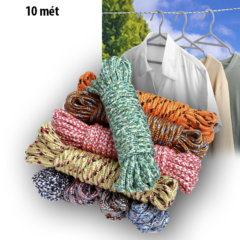 Dây phơi Đồ, Dựng lều cắm trại, Cuộn dài 10 mét
