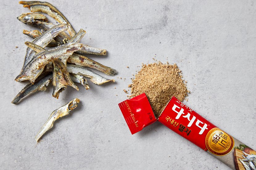 <HOT>Hạt nêm cá cơm Dasida CJ 1kg 멸치다시다 CJ