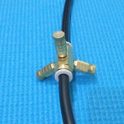 5 béc phun sương làm mát (béc số 1, số 2, số 3)
