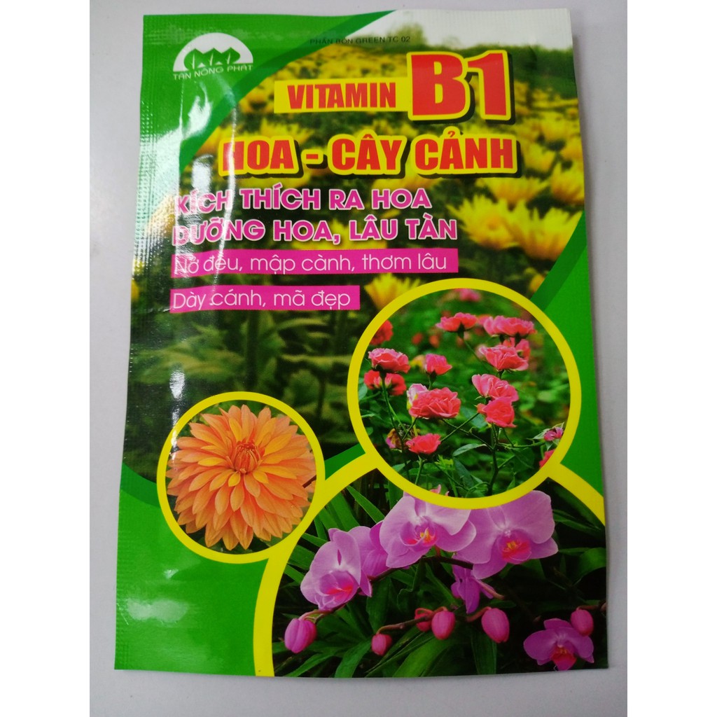 Phân Bón Vitamin B1 Cho Lan, Hoa Và Cây Cảnh