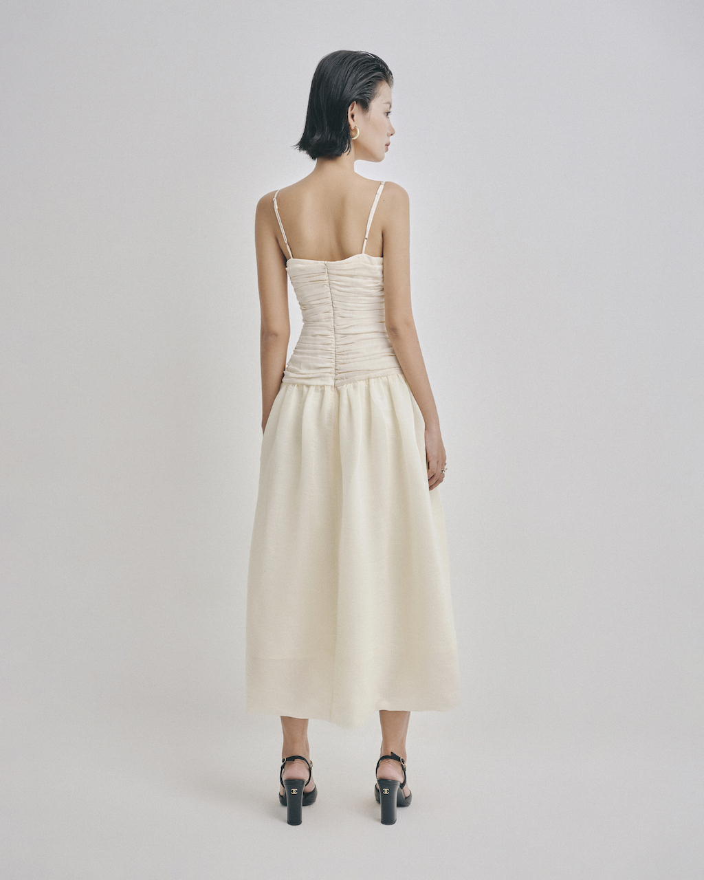 Đầm dài tùng gập - Thea Dress