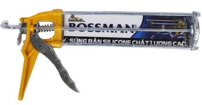 Súng bắn keo silicone Bossman (Vàng)