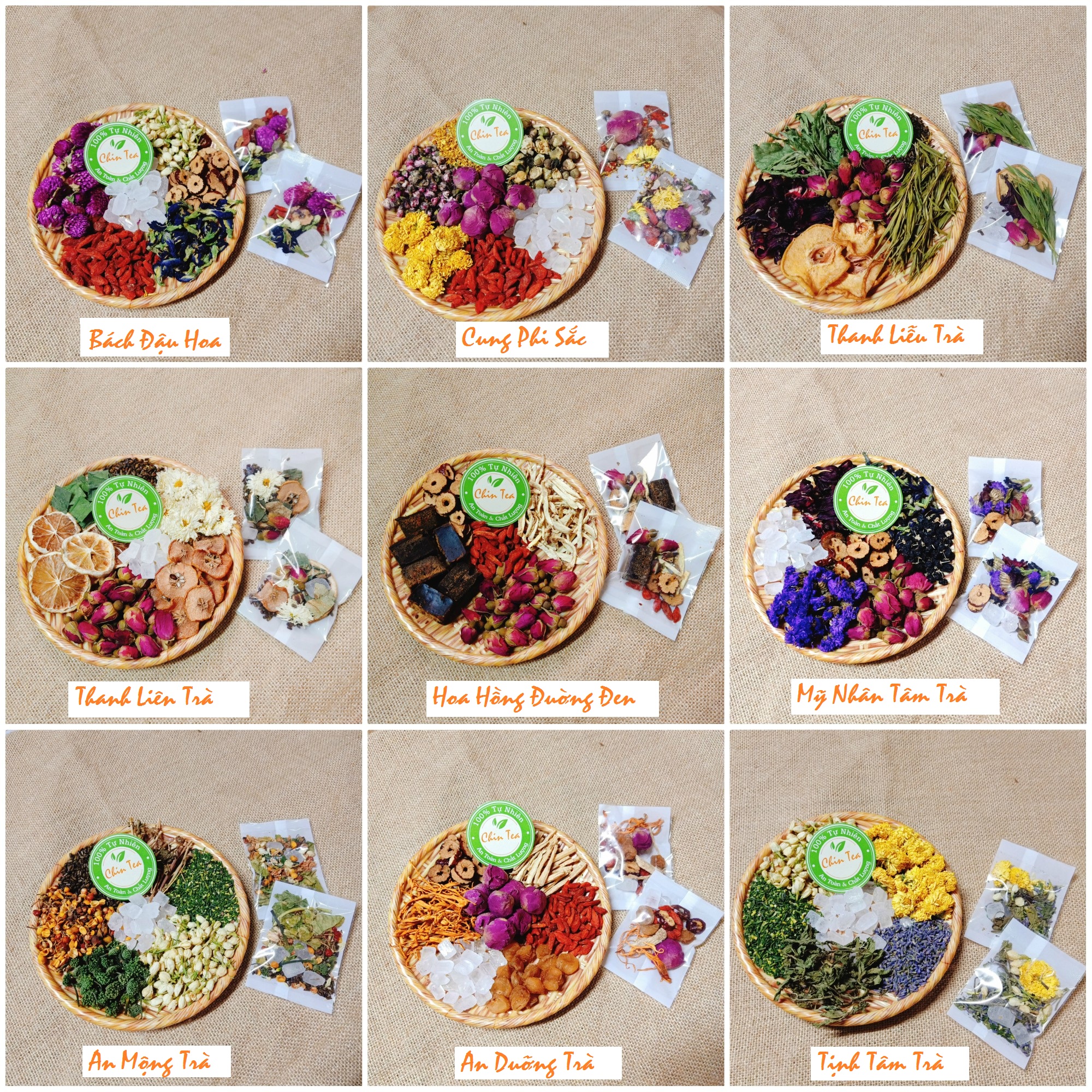 COMBO TRÀ TỔNG HỢP