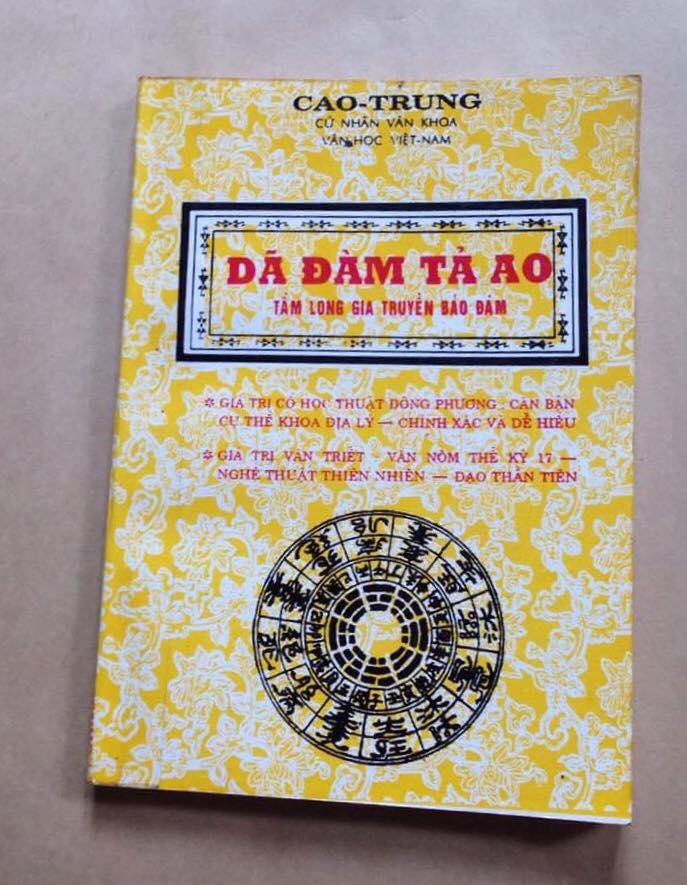 Sách dã đàm tả ao tầm long gia truyền bảo đàm