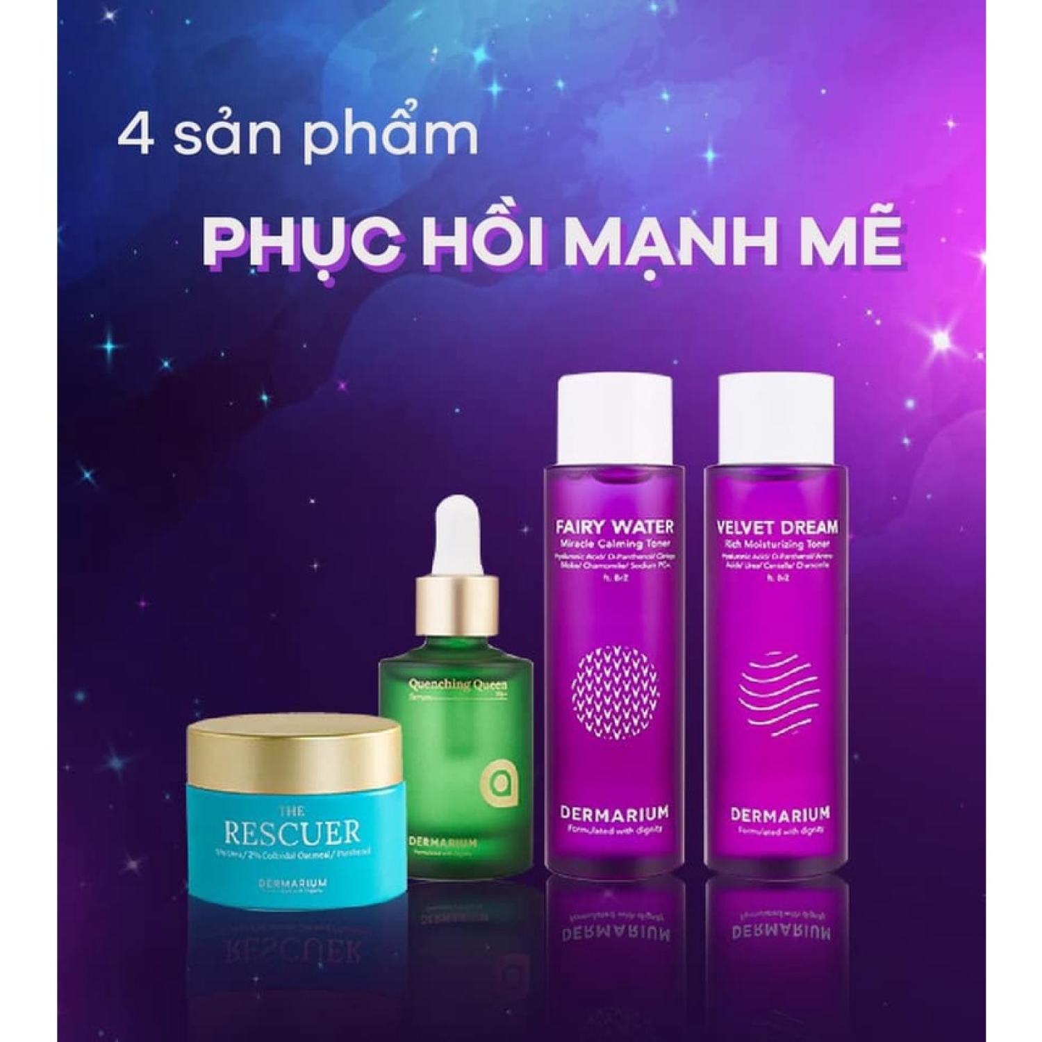 DERMARIUM - VELVET DREAM - TONER CẤP ẨM SÂU