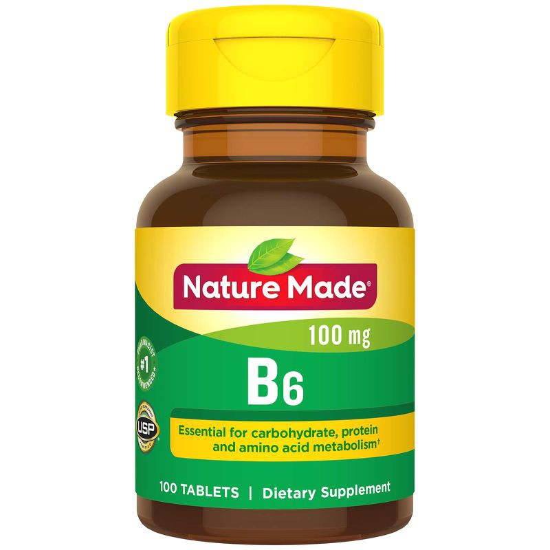 VITAMIN B6 100MG NATURE MADE 100 VIÊN