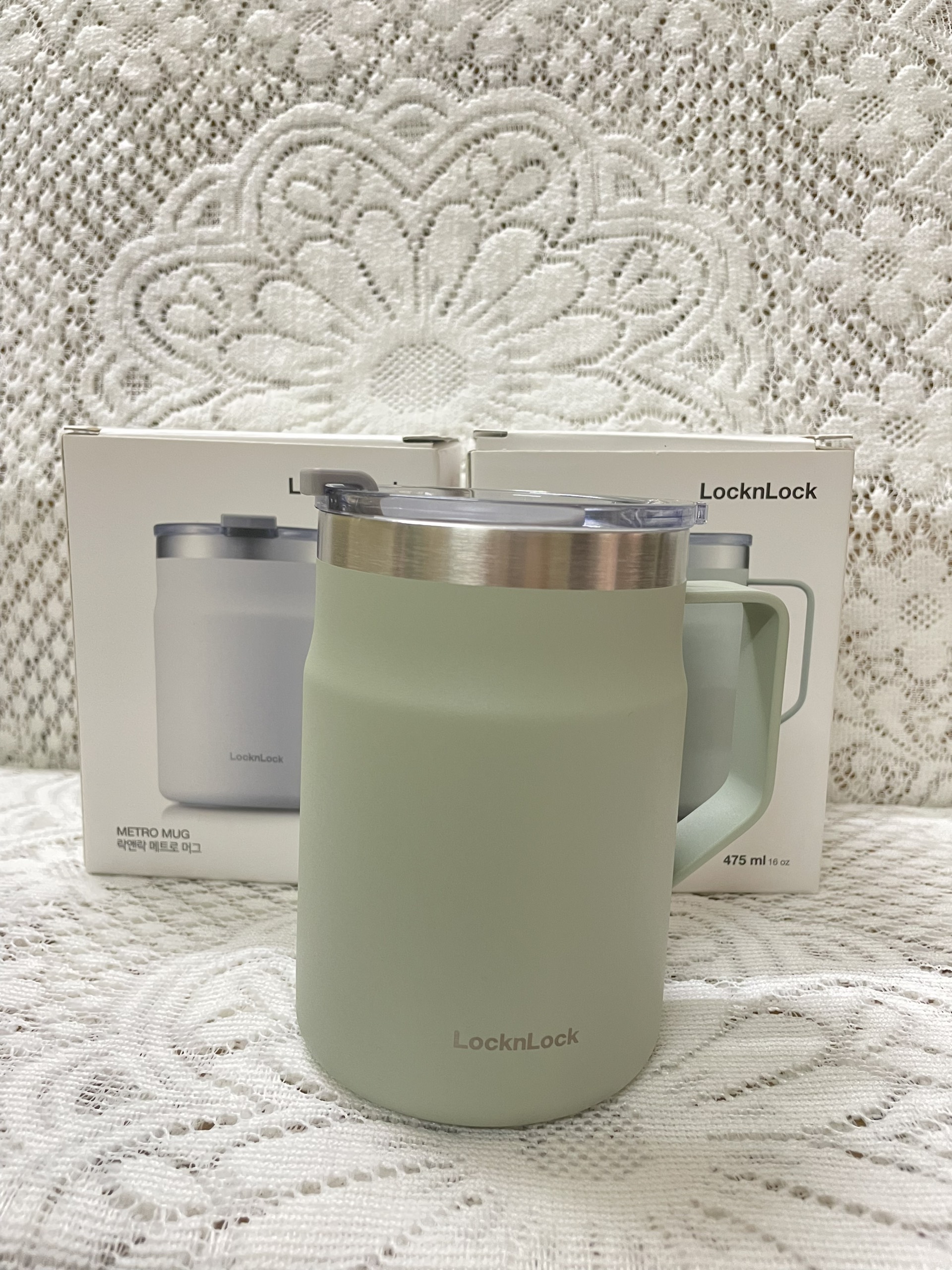 Cốc giữ nhiệt Lock&Lock Metro Table Mug 475ml LHC4219