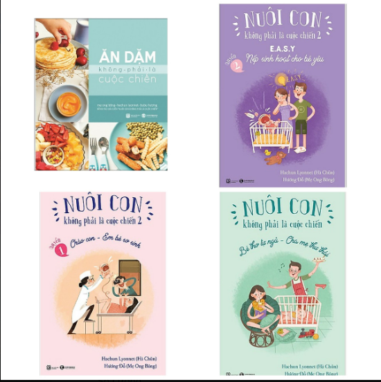 Nuôi Con Không Phải Là Cuộc Chiến (Trọn bộ 4 cuốn)