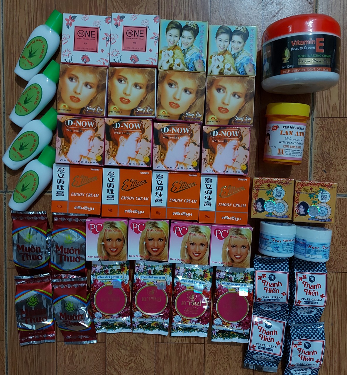 combo trắng nhanh dưỡng da chuyên sâu