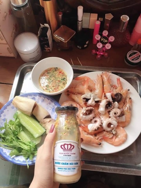 Combo 2 Nước chấm hải sản 340g (Xanh+ đỏ)