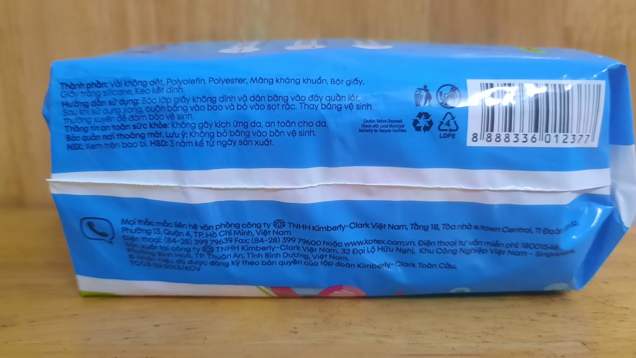 Kotex hàng ngày kháng khuẩn 40 miếng/Gói - BACH HOA HV