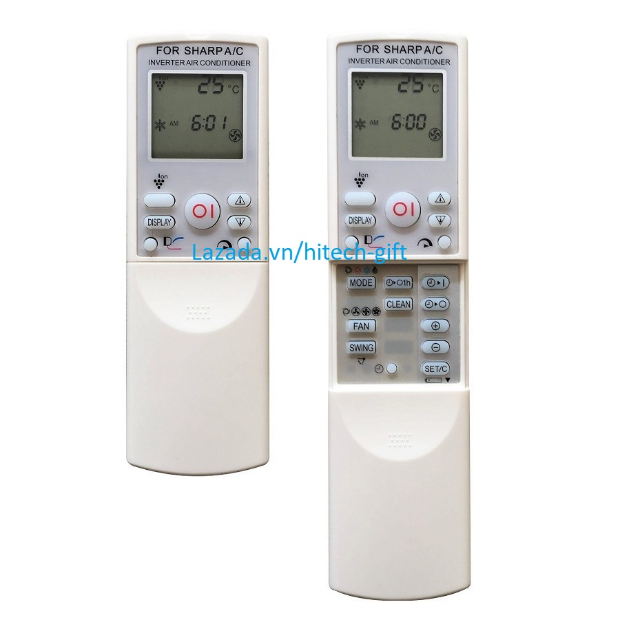 Remote Điều Khiển Máy Lạnh SHARP Điều Hòa CRMC-A669JBEZ Kèm Pin