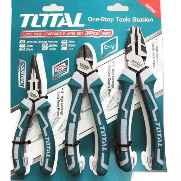 BỘ 3 KỀM RĂNG, CẮT VÀ NHỌN CAO CẤP TOTAL THT2K0301S