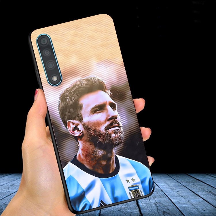 Ốp Lưng VSMART LIVE Mặt kính In hình MESSI