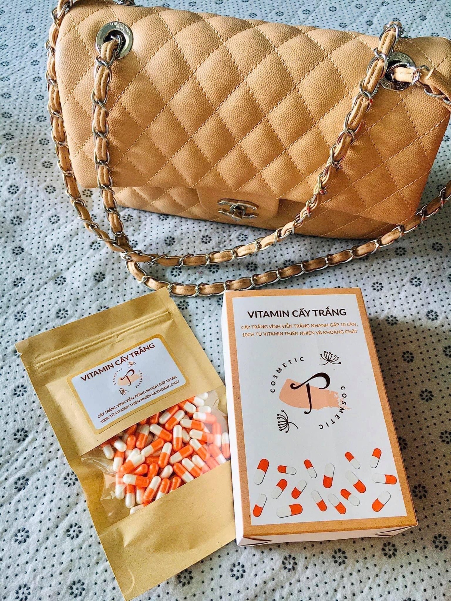 Vitamin  cấy trắng 20 viên