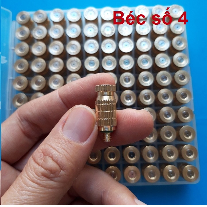 10 béc phun sương tưới lan/ hoa/ rau (số 4- 5- 6- 8)