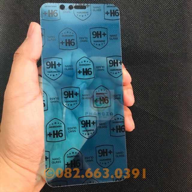 Dán cường lực vsmart bee 3 nano dẻo, siêu bền chuẩn