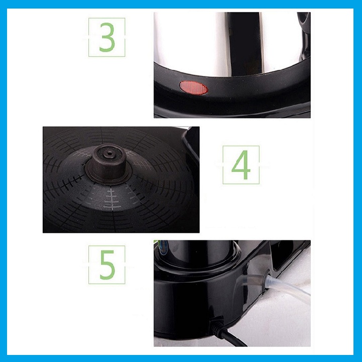 Ấm đun nước pha trà tự động tại bàn SEKO S4