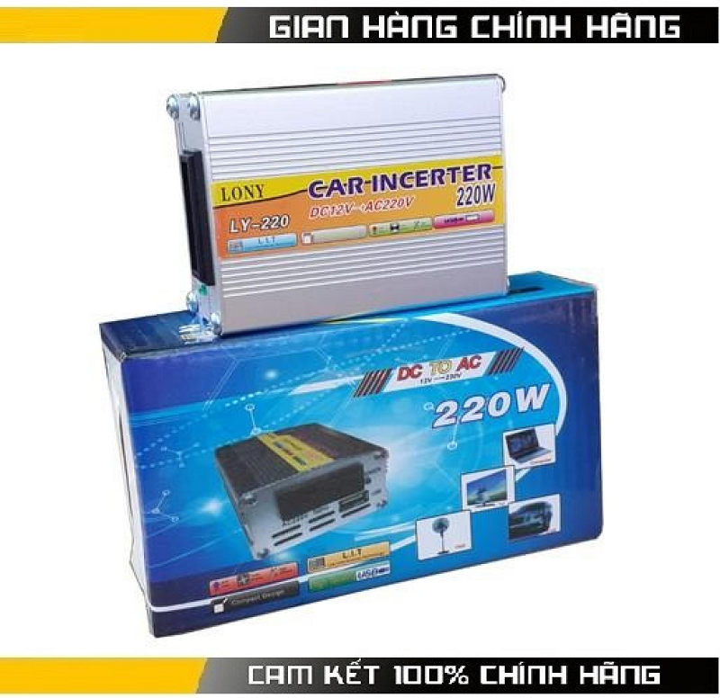 Bộ đổi nguồn 12v 220v