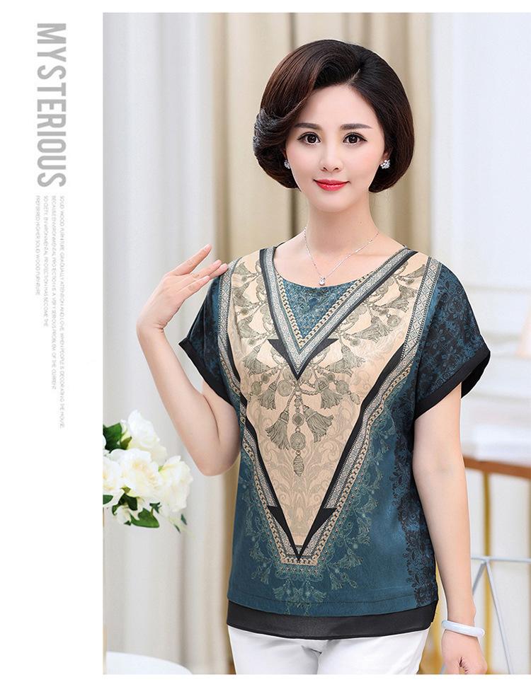 [HCM]Áo kiểu nữ cho mẹ Sang Trọng - AKN88331