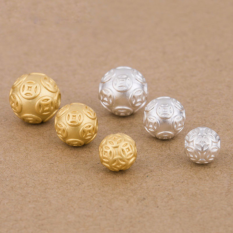 [S925] Charm bi bạc kim tiền - MH174