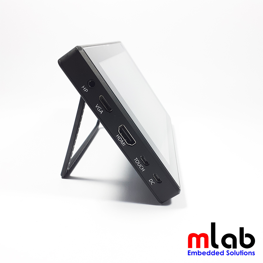 Màn hình LCD 7inch HDMI (H) (with case), 1024x600, IPS, Waveshare
