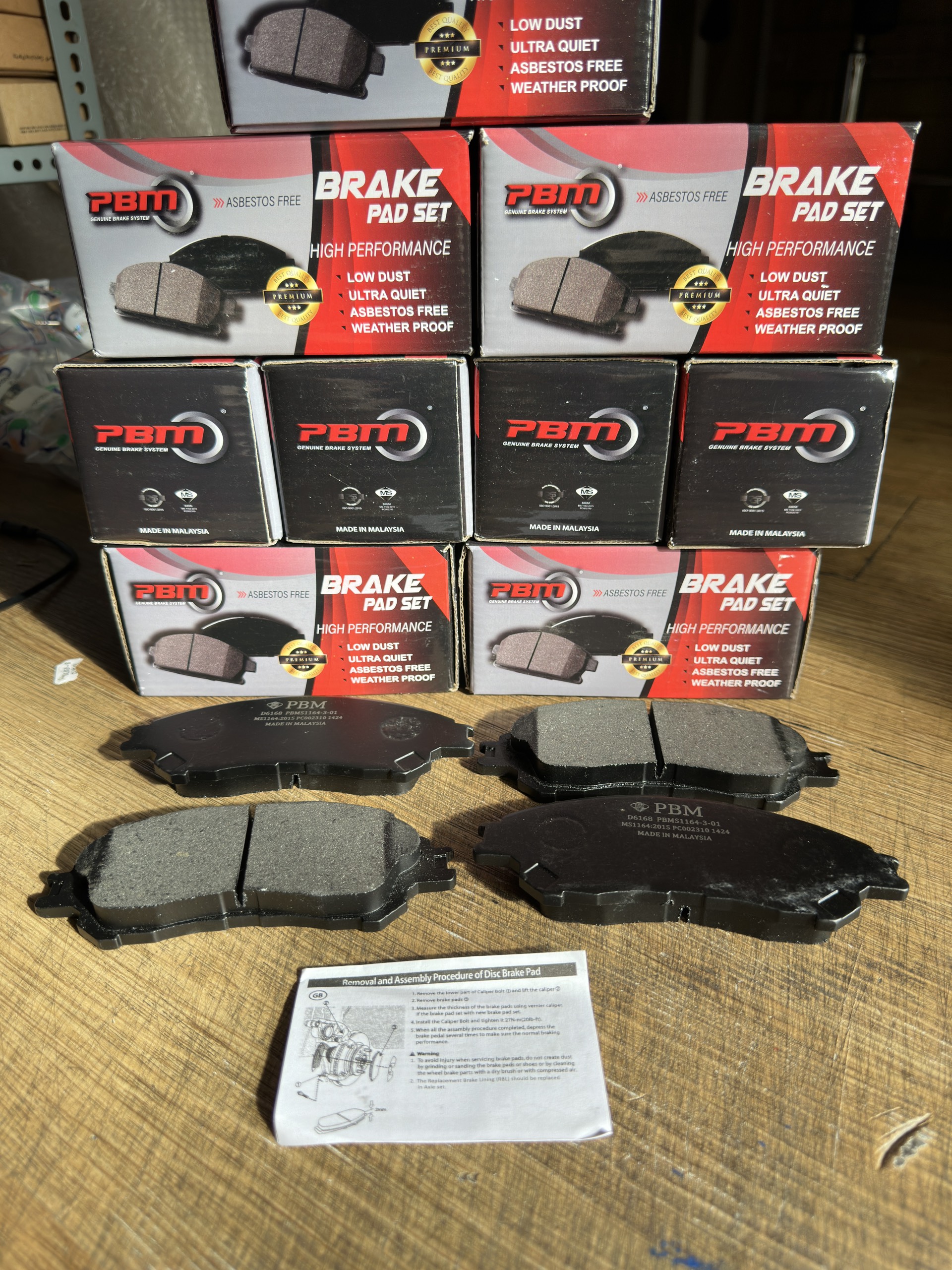 MÁ PHANH TRƯỚC MITSUBISHI XPANDER MALAYSIA CHÍNH HÃNG