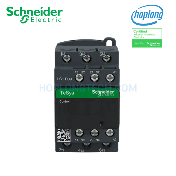 Khởi động từ LC1D09M7 Schneider 3P(3NO) 9A Coil 220VAC