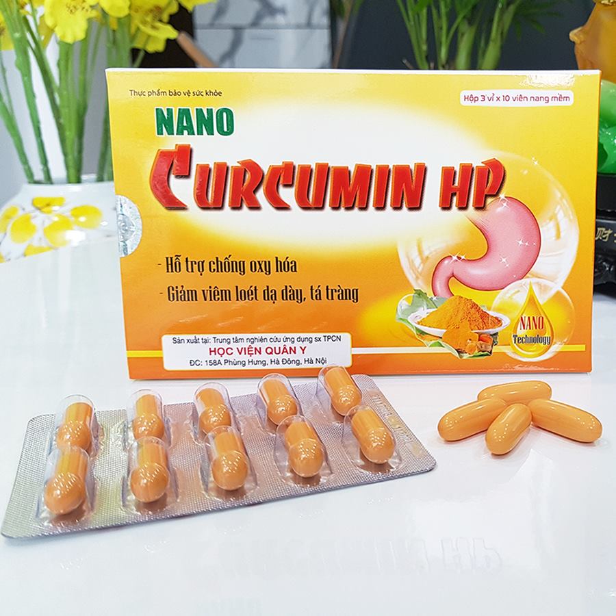 Nano Curcumin HP Học Viện Quân Y