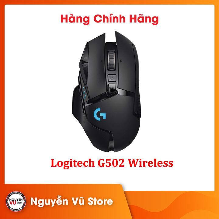 Chuột Logitech G502 HERO LIGHTSPEED Wireless - Hàng Chính Hãng