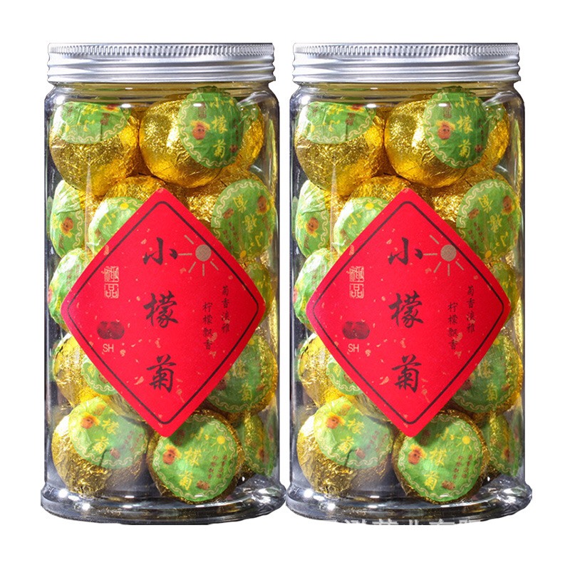 Trà đen hoa cúc chanh lọ 250g