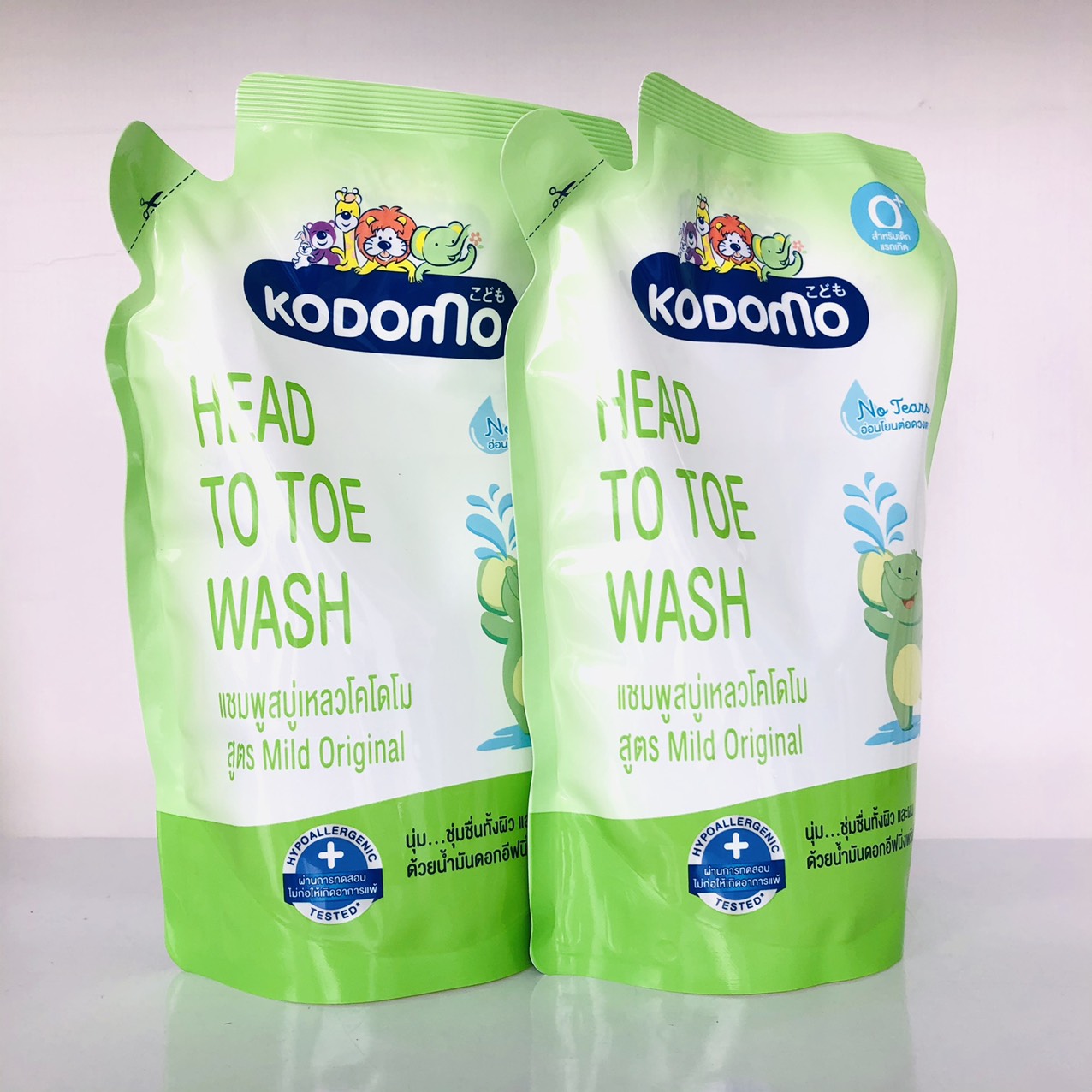 Dầu tắm gội head to toe Kodomo 380ml
