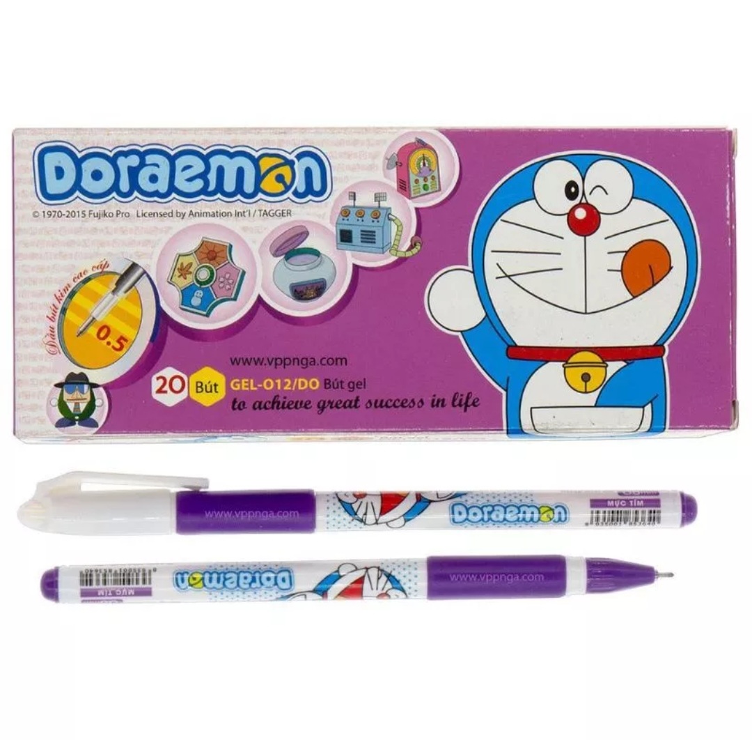Hộp 20 Cây Bút Tím Thiên Long Gel-012/Do