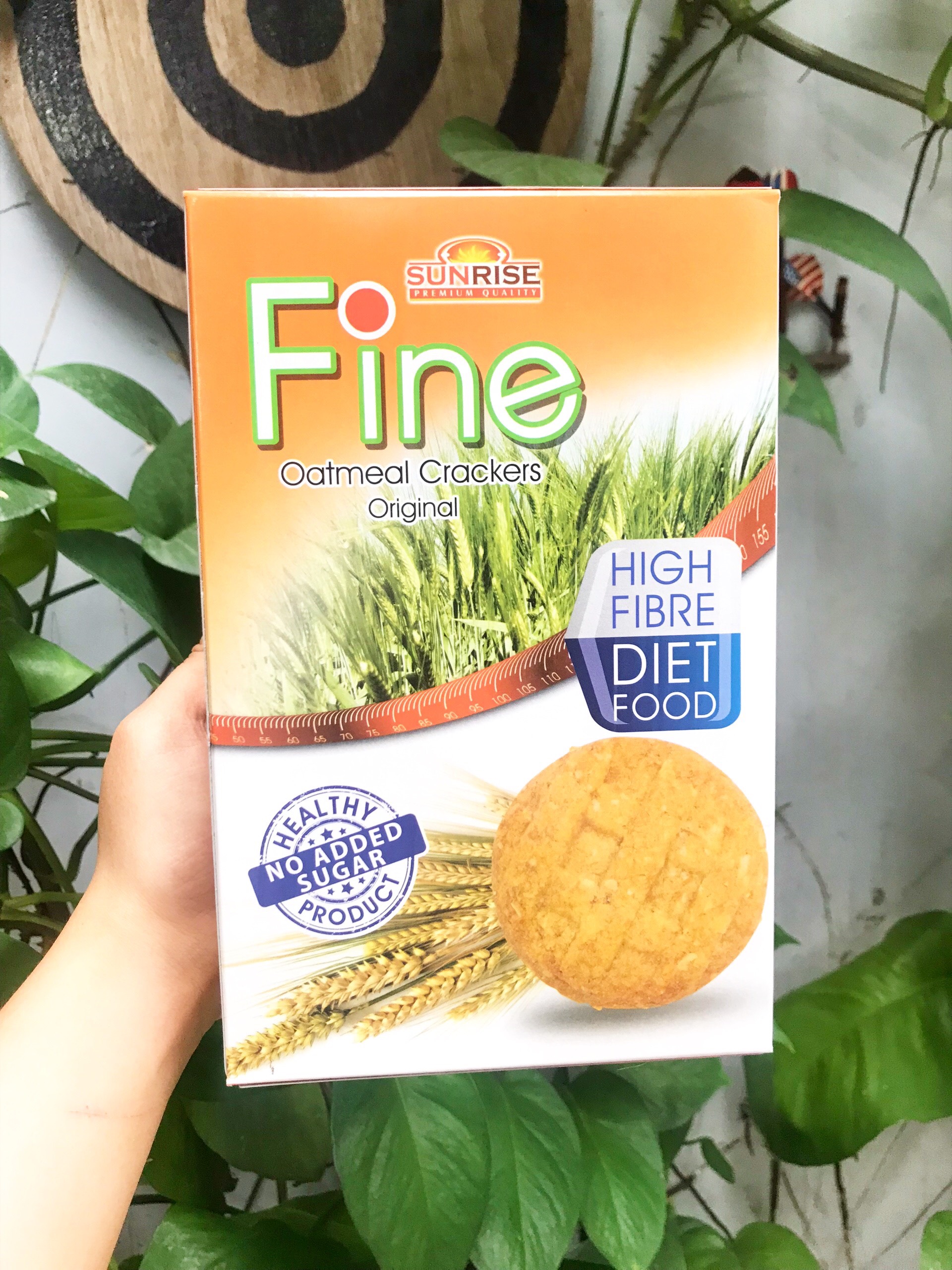 Bánh Yến Mạch Tự Nhiên FINE (178g)