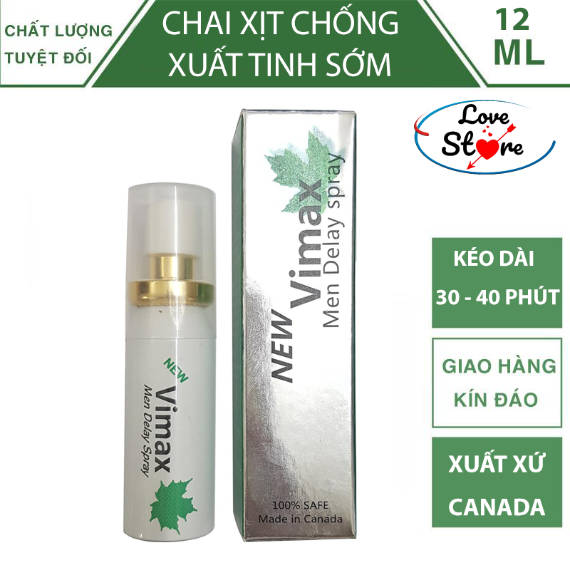 Xịt Kéo Dài Quan Hệ Thảo Dược VIMAX
