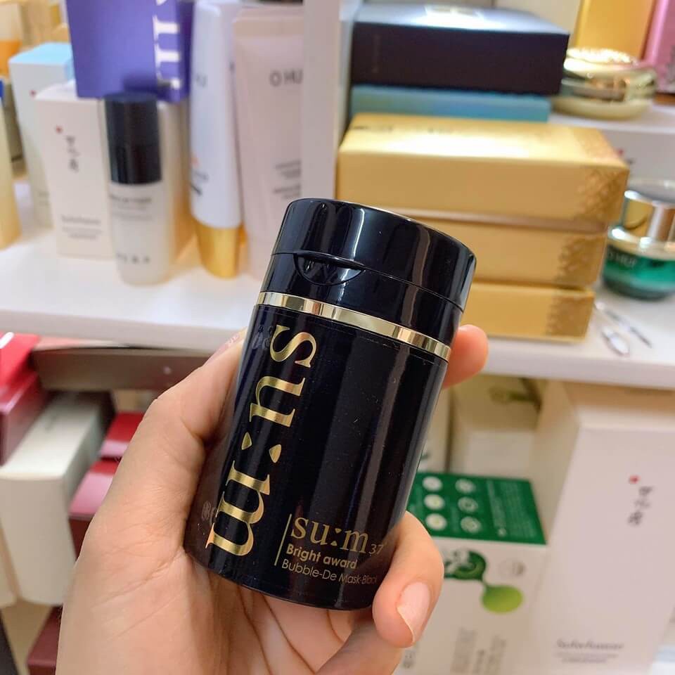 [HCM]Mặt Nạ Sủi Bọt Thải Độc Sum37 Bright Award Bubble De Mask Black 50ml